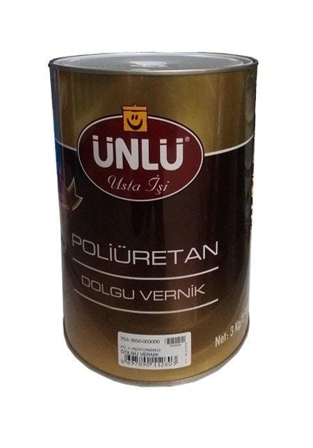 Ünlü Poliüretan Dolgu Vernik 2,90 Litre