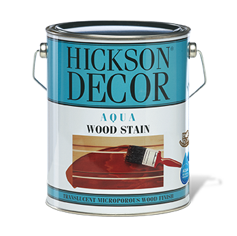 Hickson Decor Aqua Wood Stain - Su Bazlı Ahşap Vernik 1 Litre