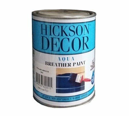 Hickson Decor Aqua Breather Paint Polar White 1 Litre