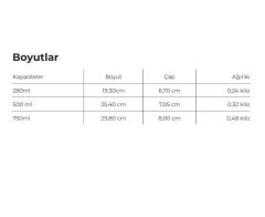 Les Artistes Paris Isı Yalıtımlı Çelik Termos Matara 500ML Skyfall