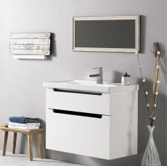 Turkuaz Seramik Frame Etajerli Lavabo 80 cm