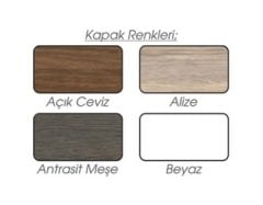 Kare Banyo Terra 60 cm Alt Modül