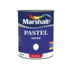 Marshall Pastel Yarı Mat Beyaz Boya 0.75 lt