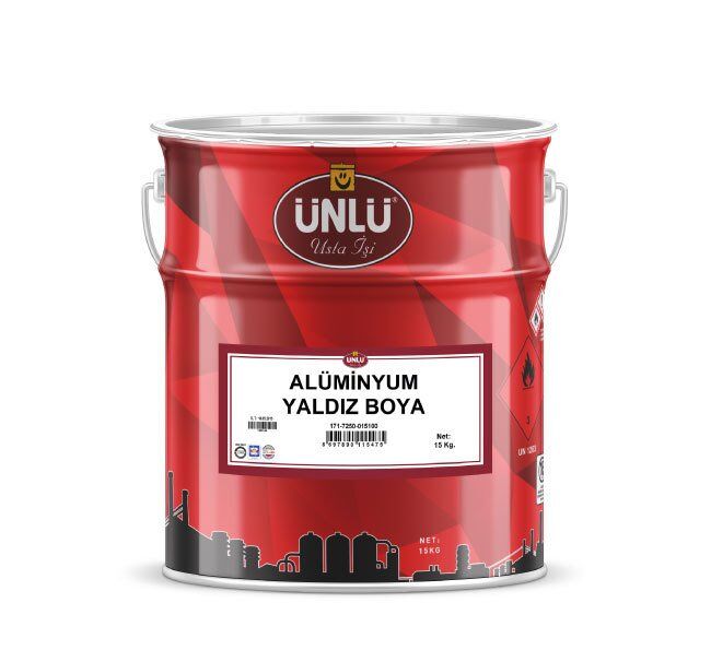 1/1 Ünlü Alüminyum Yaldız Boya