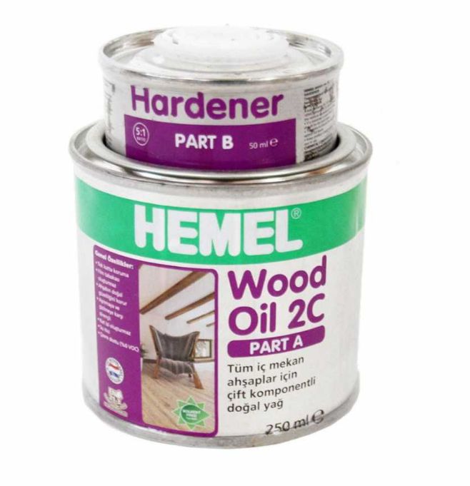 Hemel Wood Oil 2c Natural 0.300 lt