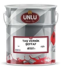 Ünlü Boya  1/1 Taş Verniği Şeffaf 0.75 Litre