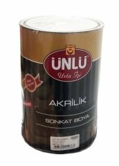 Ünlü Akrilik Sonkat Boya İpek Mat Beyaz 3kg+0,6 kg Sertleştirici