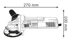 Bosch GWS 750-115 Avuç Taşlama