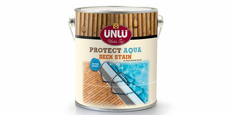 Protect Aqua Su Bazlı Deck Stain 1 Litre