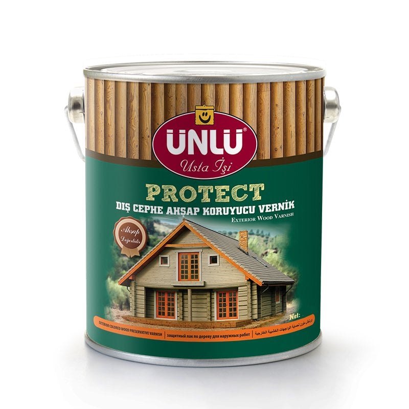 Ünlü Protect Dış Cephe Koruyucu Vernik 12 kg