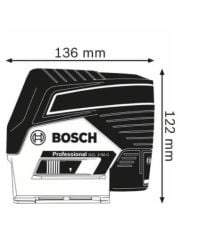 Bosch Trıpodlu Kombi Lazer GCL 2-50 C+BT 150