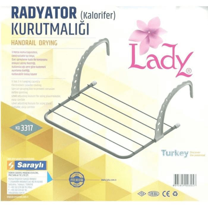 Lady Radyatör Çamaşır Kurutmalık (3317)