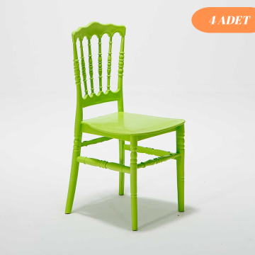 4 Adet Miray Sandalye - Yeşil