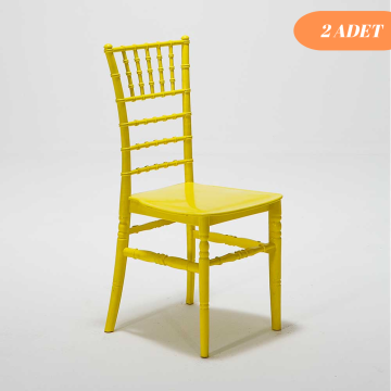 2 Adet Soho Sandalye - Sarı