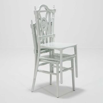 6 Adet Keops Deluxe Sandalye  - Beyaz
