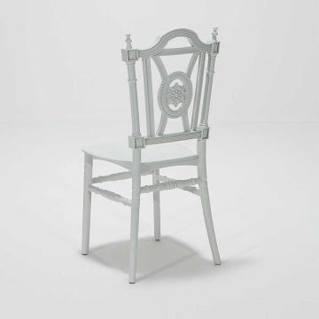 4 Adet Keops Deluxe Sandalye  - Beyaz