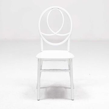 6 Adet Phoenix Beyaz Sandalye / Balkon-bahçe-mutfak