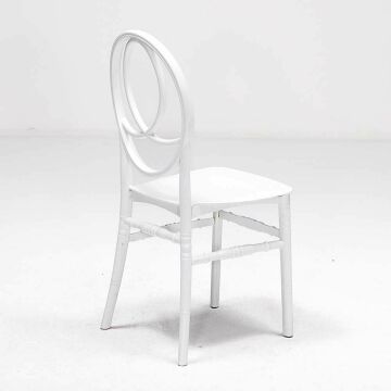 2 Adet Phoenix Beyaz Sandalye / Balkon-bahçe-mutfak