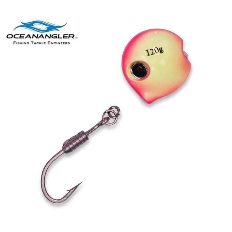 Ocean Angler Cyclops V2 Pink White 120 gr 5/0