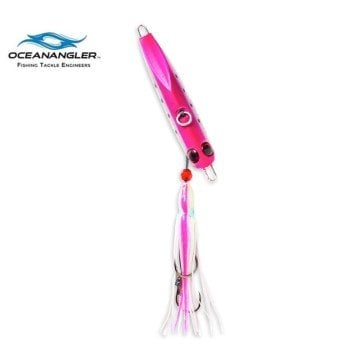 Ocean Angler Jitterbug 130g Pink/White