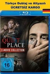 A Quiet Place 1+2  - Sessiz Bir Yer 2 Film Koleksiyon Blu-Ray 2 Disk