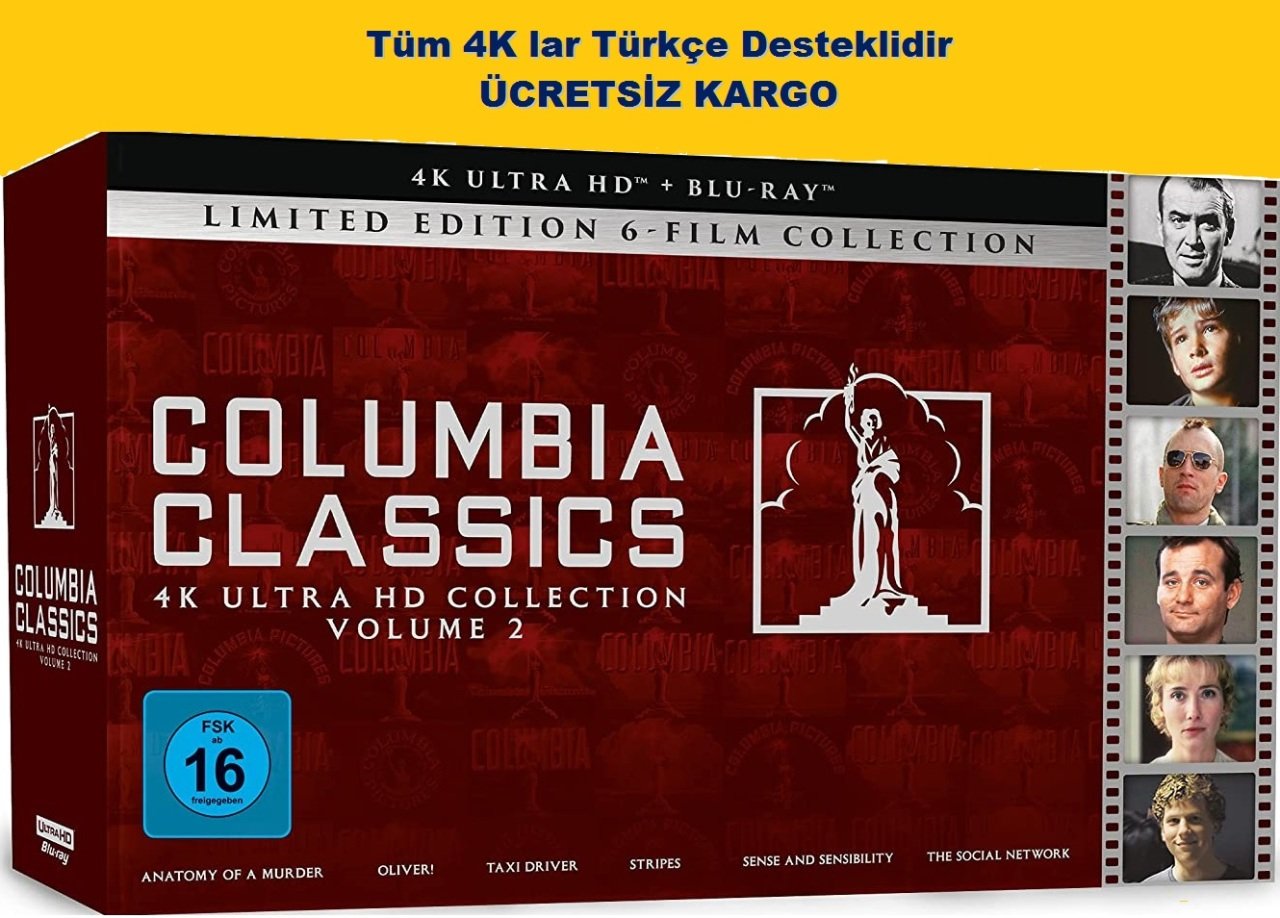 Columbia Classics Vol. 2 4K Ultra HD+Blu-Ray 6 Film12 Disk