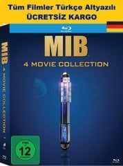Men in Black 4 Movie Collection Blu-Ray Boxset 4 Disk