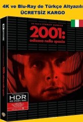 2001 A Space Odyssey - 2001 Uzay Macerası 4K Ultra HD+Blu-Ray Karton Kılıflı 3 Disk