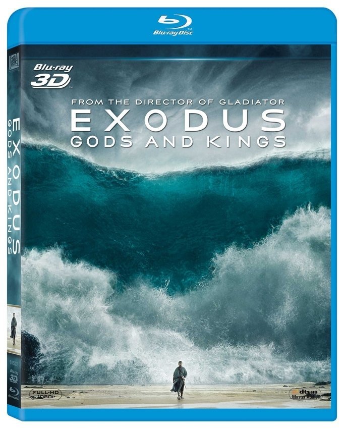 Exodus: Gods & Kings 3D+2D Blu-Ray 3 Disk