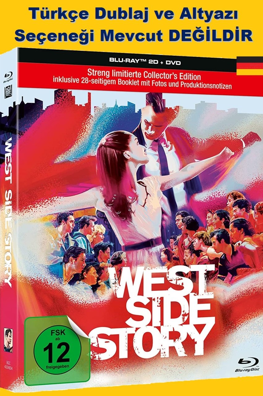 West Side Story - Limited Collector's Edition Blu-Ray+DVD+Kitapçık  Özel Kutu