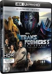 Transformers 5 Son Şövalye - 4K Ultra HD+Blu-Ray 2 Disk