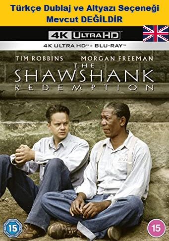 The Shawshank Redemption - Esaretin Bedeli 4K Ultra HD+Blu-Ray 2 Diskli