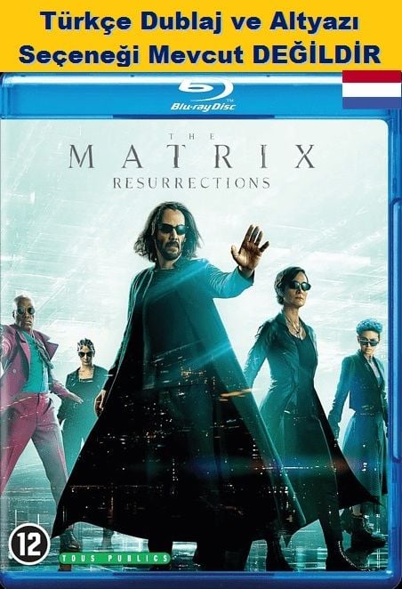 Matrix Resurrections Blu-Ray