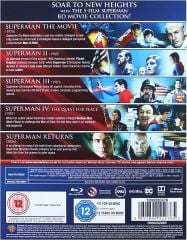 Superman Anthology 1978-2006 5 Film Koleksiyon Blu-Ray Özel Kutulu