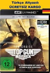 Top Gun Maverick 4K Ultra HD+Blu-Ray 2 Disk Karton Kılıflı