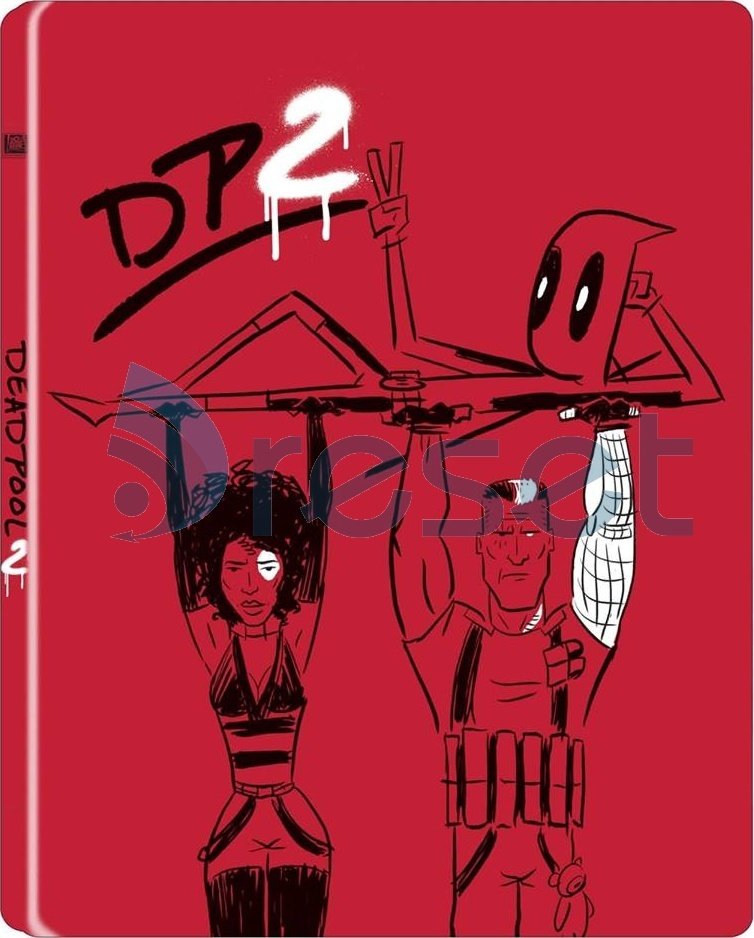 Deadpool 2 Blu-Ray Steelbook Exteded+Sinema Versiyonu 2 Diskli