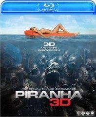 Piranha 3D Blu-Ray Tek diskte 3D ve 2D izleme olanağı