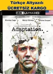 Adaptation - Tersyüz 4K Ultra HD+Blu-Ray 2 Disk Karton Kılıflı