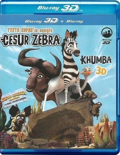 Cesur Zebra - Khumba 3D Blu-Ray