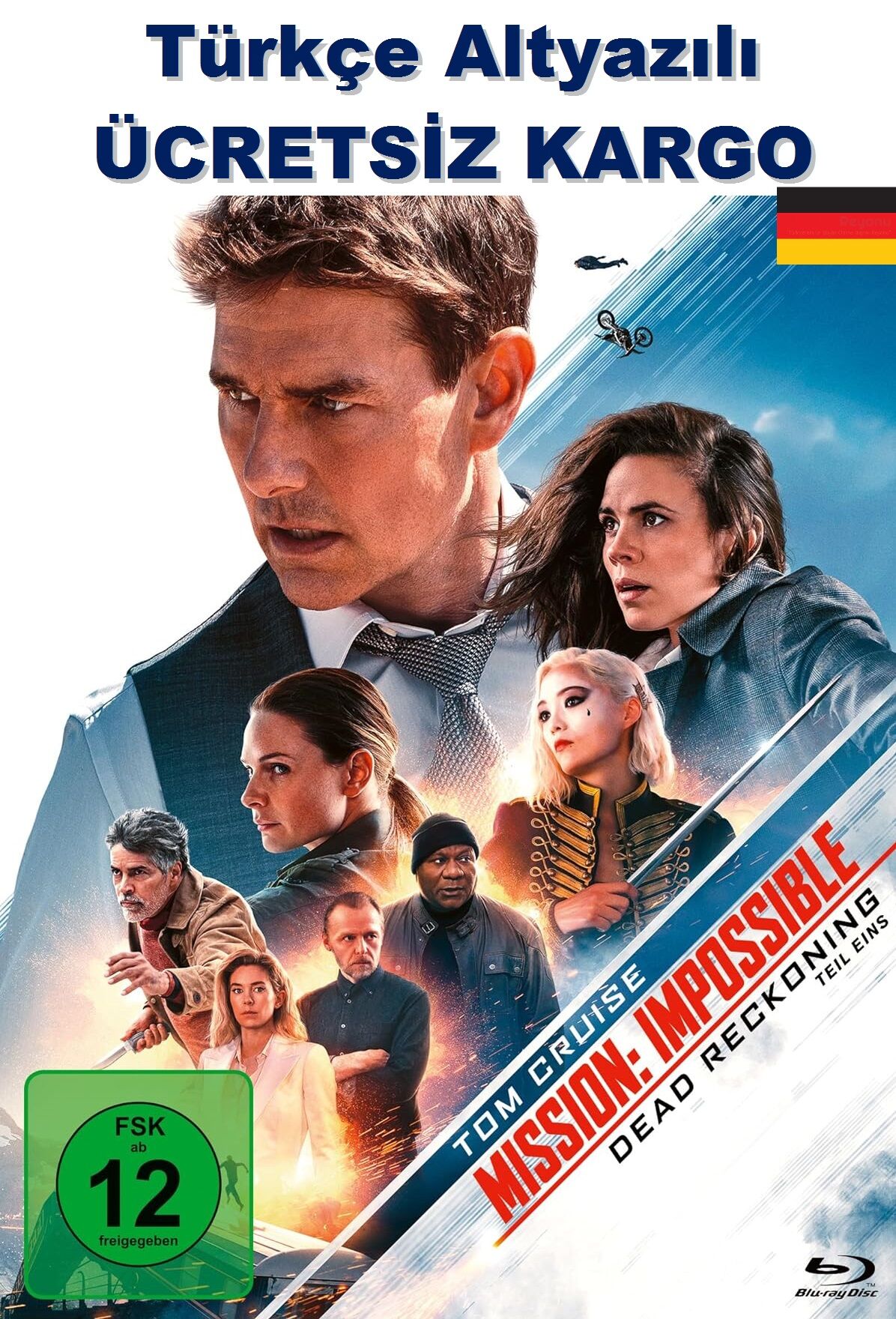 Mission Impossible – Dead Reckoning Part One -  Mission Impossible: Ölümcül Hesaplaşma Birinci Bölüm Blu-Ray
