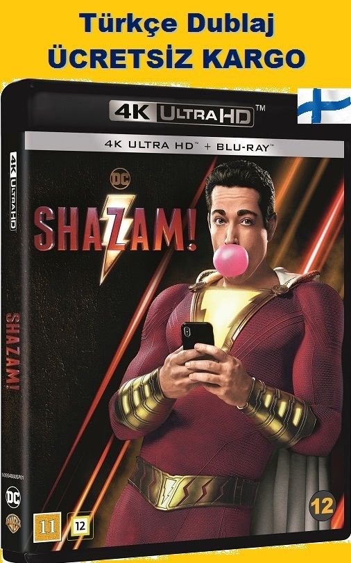 Shazam! 4K Ultra HD+Blu-Ray 2 Disk