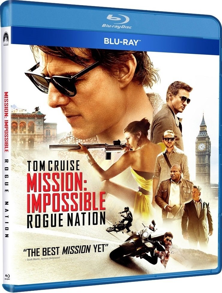 Mission Impossible 5: Rogue  Nation (MI5) Blu-Ray