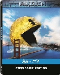 Pixels  Steelbook 3D+2D Blu Ray (Metal Kutu)