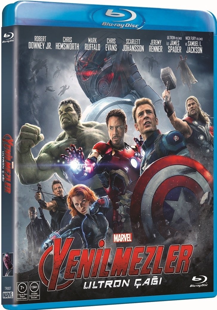 Avengers: Age Of Ultron - Yenilmezler: Ultron Çağı Blu-Ray