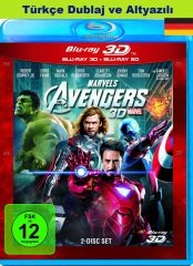 Avengers - Yenilmezler 3D+2D Blu-Ray Combo 2 Disk