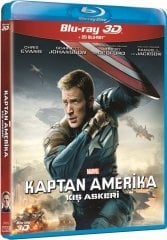 Captain America - Kaptan Amerika Kış Askeri 3D+2D Blu-Ray