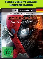 Spider-Man Far From Home - Örümcek Adam Evden Uzakta 4K Ultra HD+Blu-Ray 2 Disk