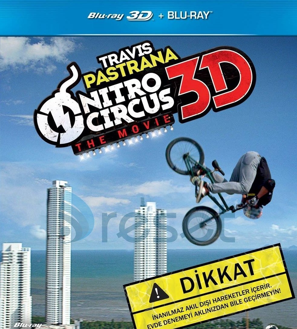 Nitro Circus 3D+2D Blu-Ray Tek Disk