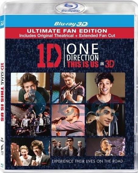 One Direction: This Is Us 3D Blu-Ray (Orijinal Sinema Versiyonu)