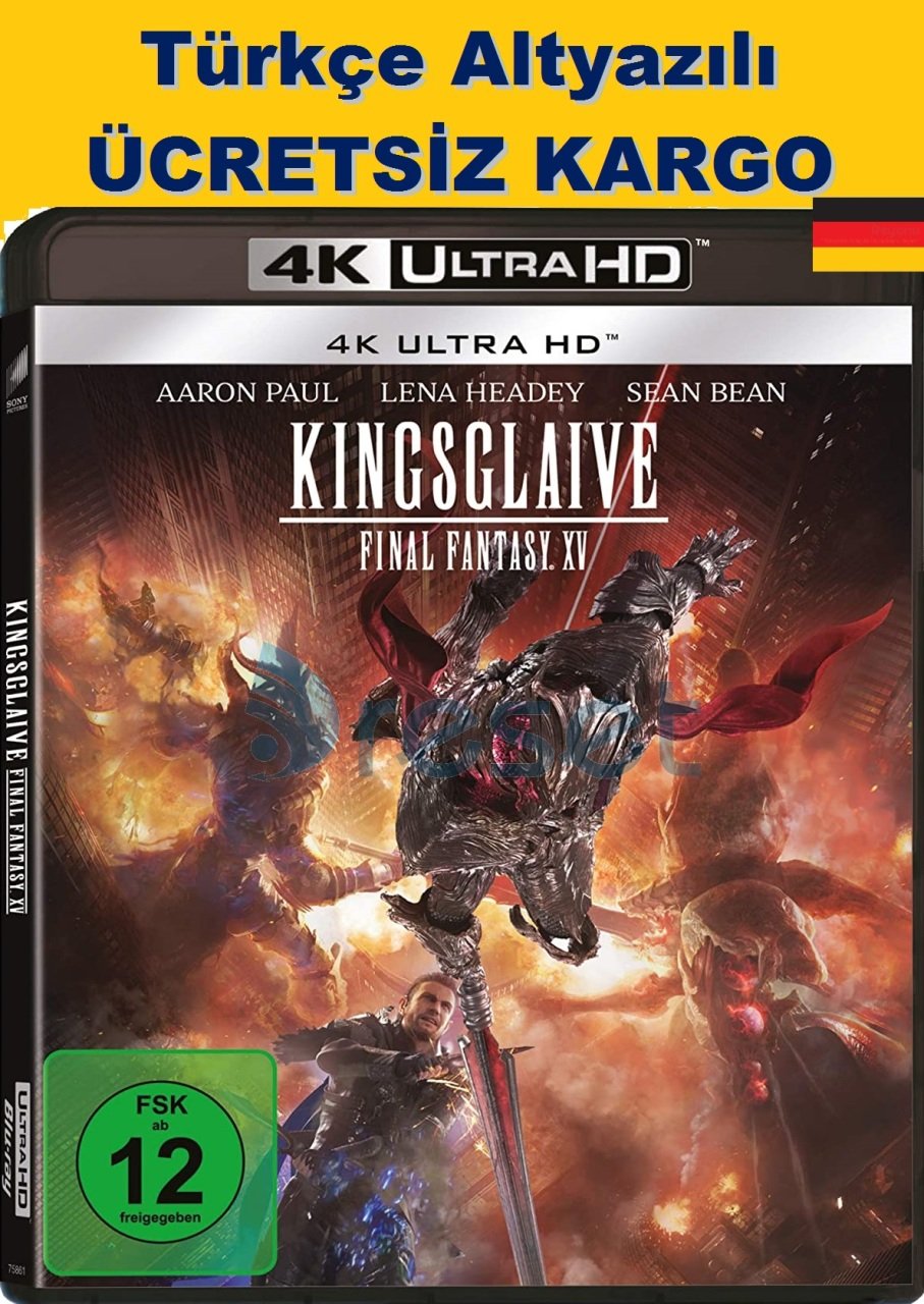Final Fantasy XV Kingsglaive - Kralın Kılıcı 4K Ultra HD Tek Disk